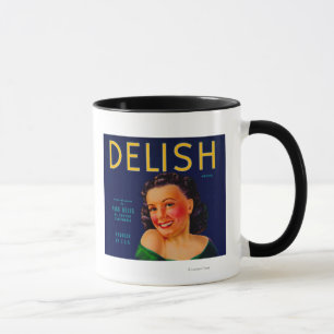 Caneca Delish Orange LabelEl Centro, CA
