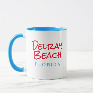 Caneca Delray Beach Flórida Café Mug