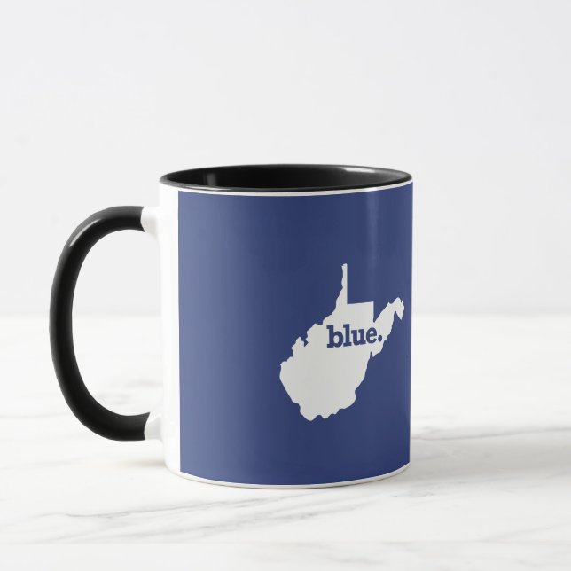 Caneca Democrata da Virgínia Ocidental (Esquerda)