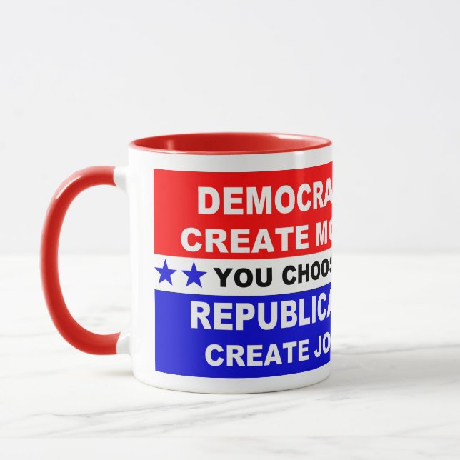 Caneca Democratas Criam Mobs (Esquerda)