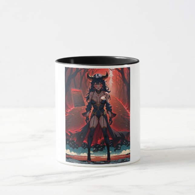 Caneca Demonstrações com Contato em Cruzarias, Anime Demo (Centro)