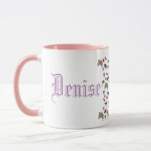 Caneca Denise, Logotipo Com Vida Selvagem Australiana,