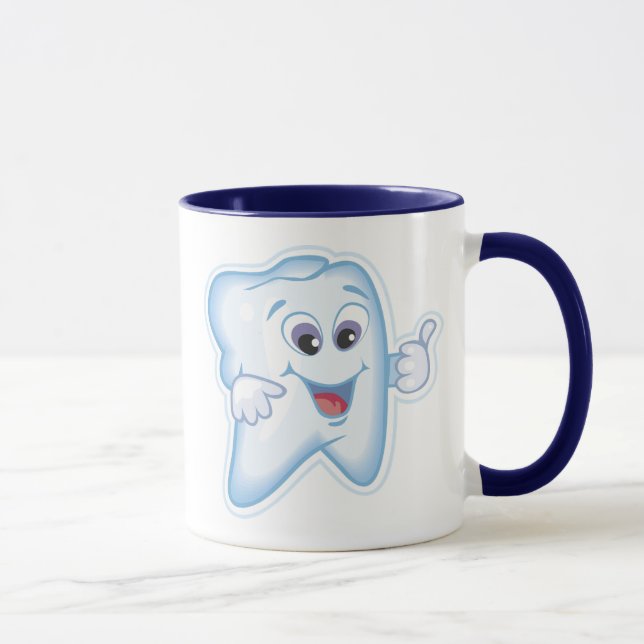 Caneca Dente feliz saudável (Direita)