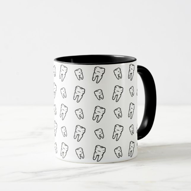 Caneca Dentes (Frente Esquerda)