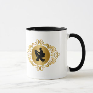 Caneca Dentista personalizado Silhouette Mug