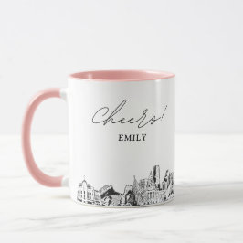 Caneca Denver Casamento Personalizado De Café