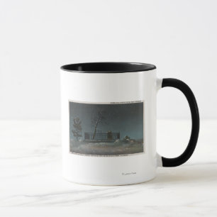 Caneca Denver, CO - vista da sepultura de Buffalo Bill