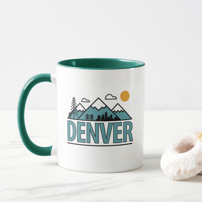 Caneca Denver Colorado (Com Donut)