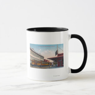 Caneca Depósito elétrico do norte do trilho