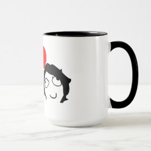 Caneca Derp e Derpina LOVE