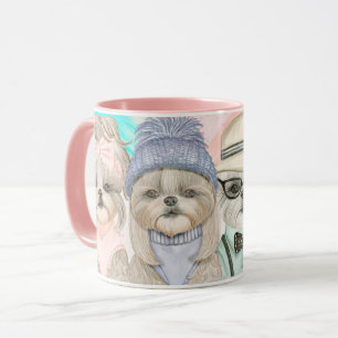 Caneca Derpy Shih Tzu Mug