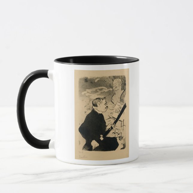 Caneca "Derrame Toi!" das histórias velhas, uma sociedade (Esquerda)