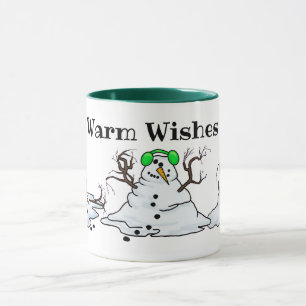 Caneca Derreter Snowmen Aquece Mug
