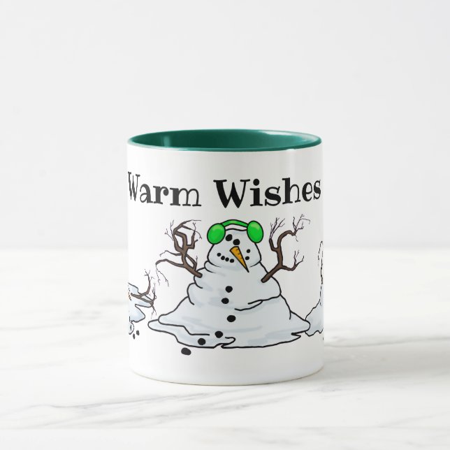 Caneca Derreter Snowmen Aquece Mug (Centro)