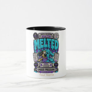 Caneca Derretido Sob Pressão Humor de Planilha Engraçado 