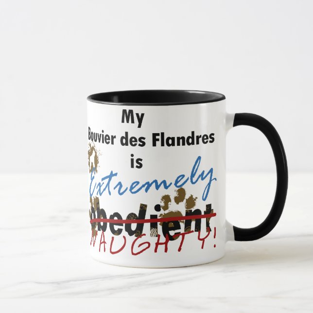 Caneca DES extremamente impertinente Flandres de Bouvier (Direita)
