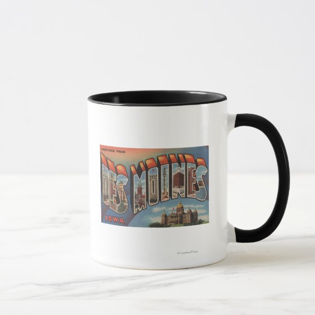 Caneca Des Moines, Iowa (Capital Building) (Direita)
