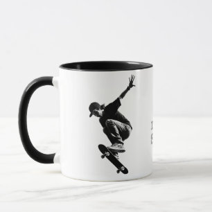 Caneca Desafiando a gravidade, jogando gnar