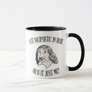 Caneca Descartes Solipsistic