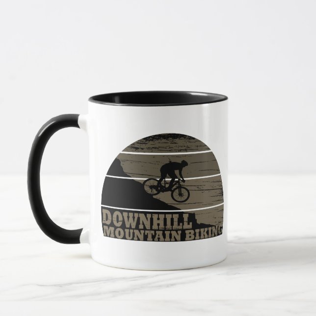 Caneca Descida de bicicleta de montanha (Esquerda)