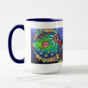 Caneca "Descoberta do Naufrágio da Joia Luminosa" Mug