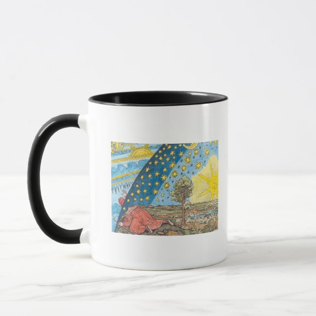 Caneca Descrição fantástica do sistema solar (Esquerda)