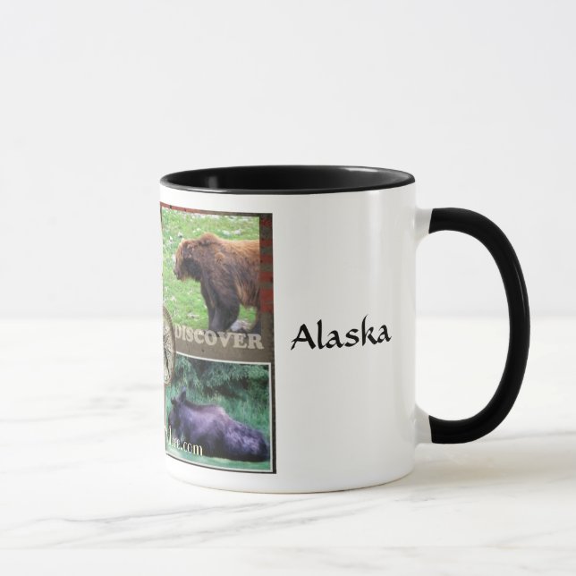 Caneca Descubra o Alasca (Direita)