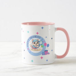 Caneca Desejando Feliz Aniversário