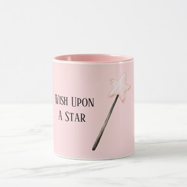 Caneca Desejo da Estrela Rosa (Centro)