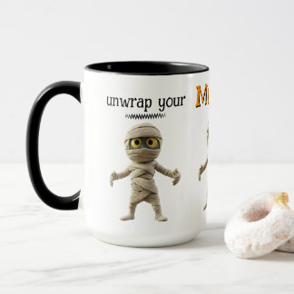 Caneca Desembalhe seus Problemas de Mamãe no Halloween