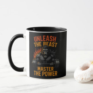 Caneca Desencadeie a Fera – Presente de Músculo de Força