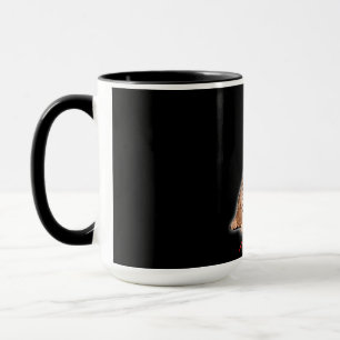 Caneca Desenhar Engraçado Bengala Gato Japão Pai-presente