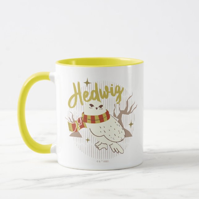Caneca Desenho da Floresta Caprichosa de Hedwig (Esquerda)