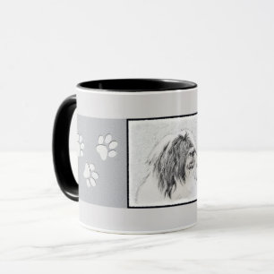 Caneca Desenho de Collie com Manteiga - Arte Cão Origina
