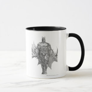 Caneca Desenho em Pé de Batman
