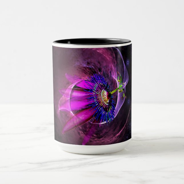 Caneca Desenho Espacial Nebulosa (Centro)