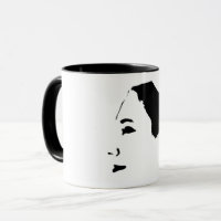Desenho Minimalista Desenho Mulher Menina Face