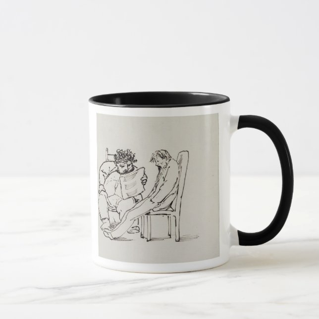 Caneca Desenhos animados de William Morris (1834-96) que (Direita)