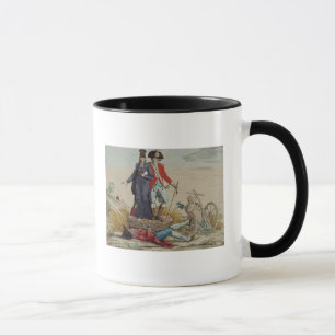 Caneca Desenhos animados revolucionários sobre Tithes