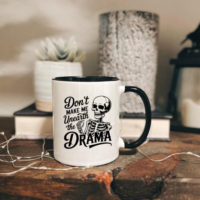 Caneca Desenterre o Drama (Criador carregado)
