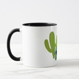 Caneca Desert Saguaro Cactus Retro Mug