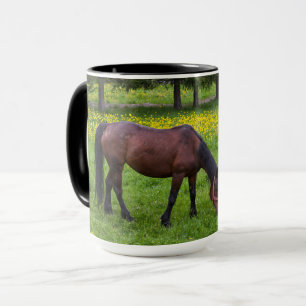 Caneca Desfiladeiro de Tihuta, Cavalo no Pasto