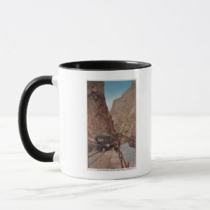 Caneca Desfiladeiro real, CO - vista da ponte de