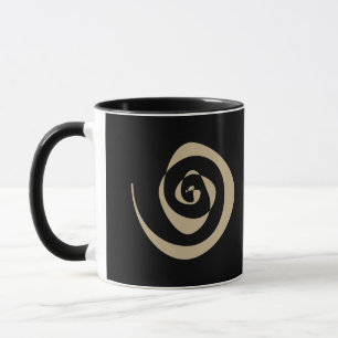 Caneca design abstrato espiral