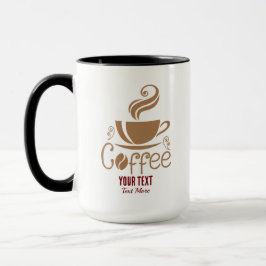 Caneca Design Amante de Café – Gráfico Minimalista de Xíc