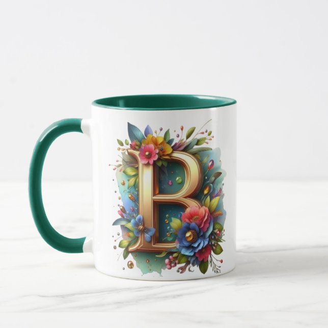 Caneca Design B Alphabet (Esquerda)