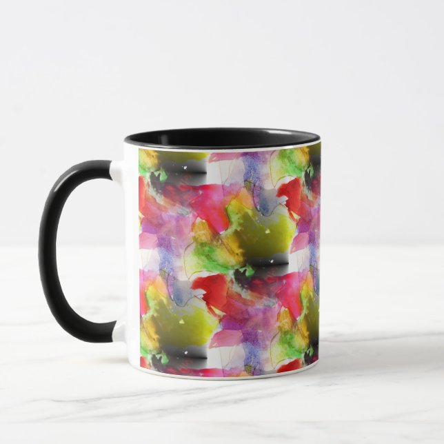 Caneca Design, cor de água amarela (Esquerda)