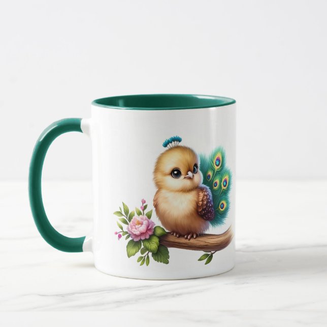 Caneca Design da Copa de Peacock (Esquerda)