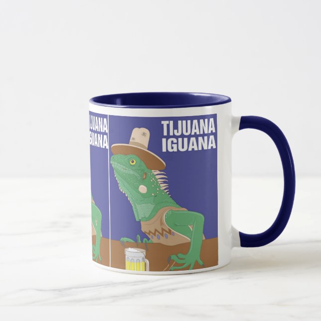 Caneca Design da iguana de Tijuana (Direita)