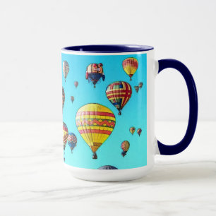 Caneca Design de Arte Digital Fiesta Balon de Ar Quente